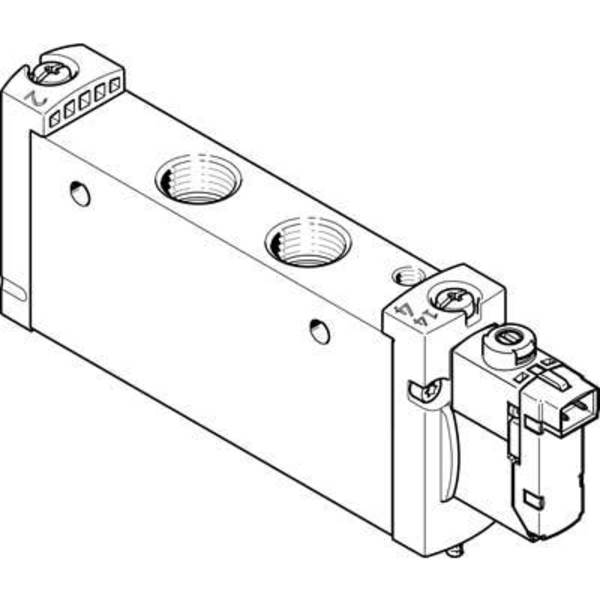 Festo Solenoid Valve VUVG-L18-M52-RT-G14-1H2L-W1 VUVG-L18-M52-RT-G14-1H2L-W1